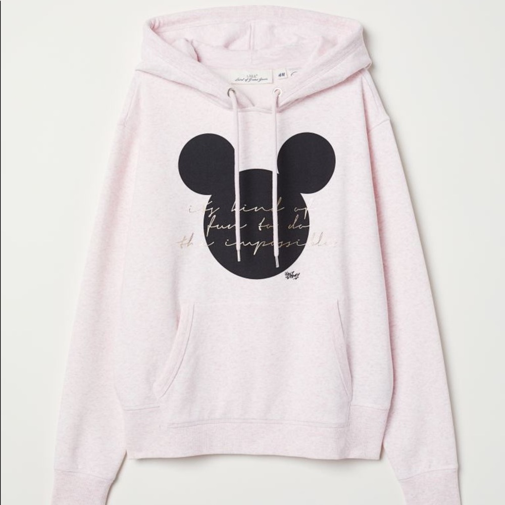 Women’s Pink Mickey Mouse Hoodie